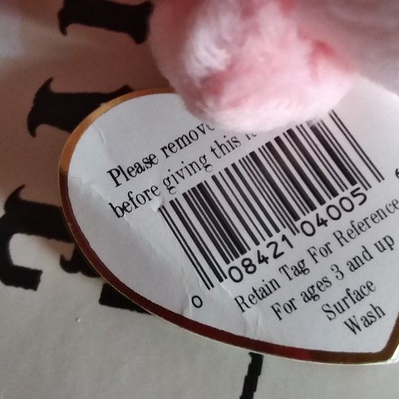 TY Beanie Babies- Squealer The Pig- Style# 4005 - Picture 8 of 11